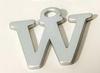 DIY Jewelry Accessories: 26 Alphabet Titanium Steel Pendants for Bracelets, Necklaces, Handmade Charms