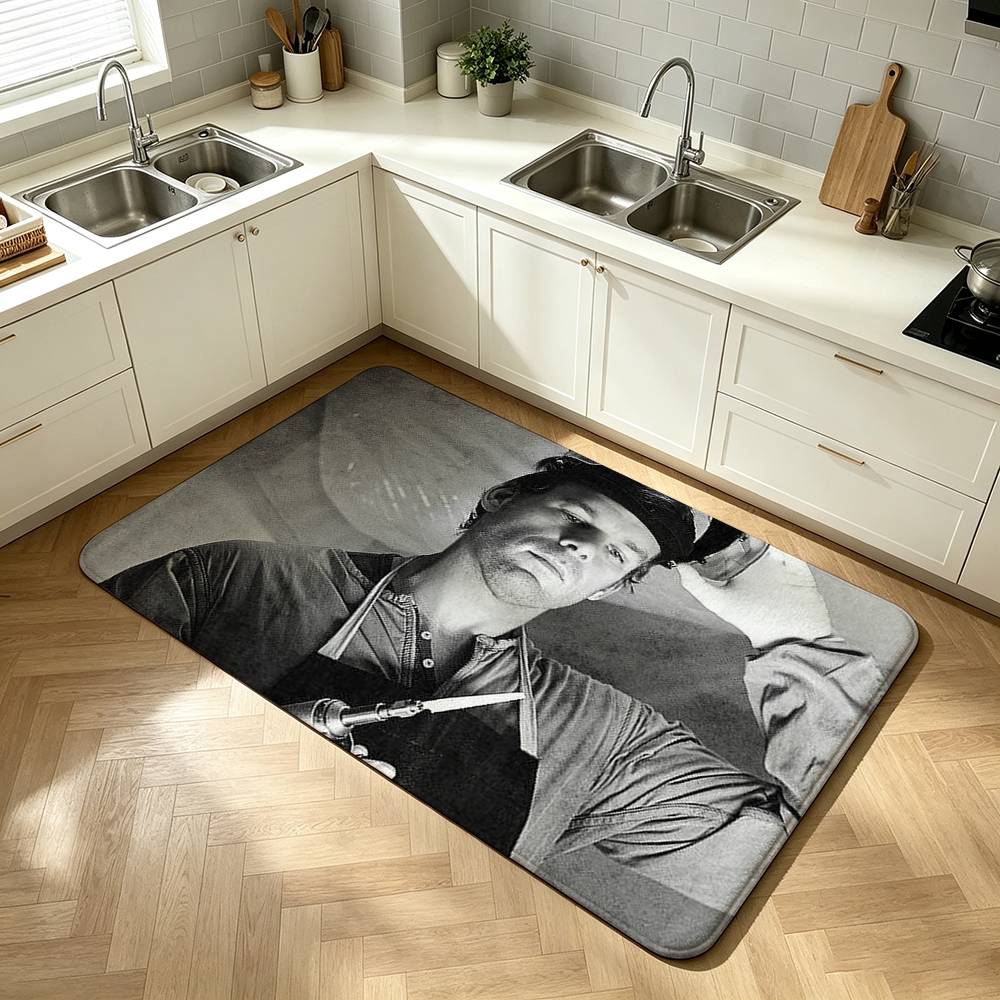Dexter Morgan Shower Room Absorbent Small Floor Mat Soft Comfortable Decorative Foot Mat