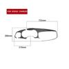 Carbon Fiber Interior Speedometer/Radio Console Cover Trim For Dodge Charger