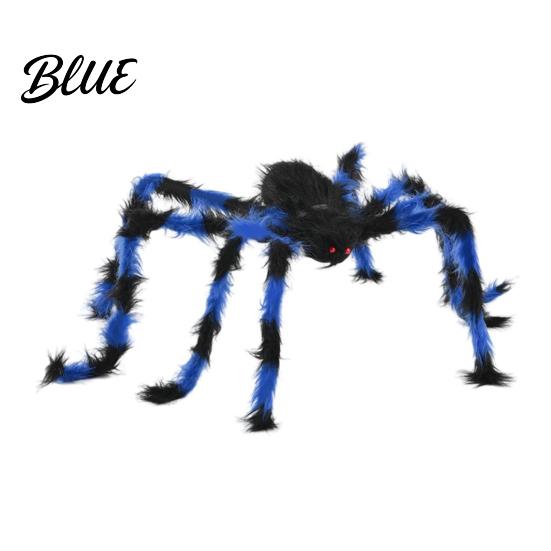 Plush Creepy Crawler Toy Large Spider Halloween Decoration Soft Hairy Scary Prop Furry Giant Spiders for Outdoor Indoor Yard Home Haunted