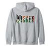 Wicked: For Good Wicked Witch Poster Logo Zip Hoodie