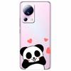 For Xiaomi 13 Lite 5G Case 13Lite Clear TPU Soft Lovely Cats Silicone Print Cover for Xiaomi Mi 13 Lite Transparent Xiaomi13Lite