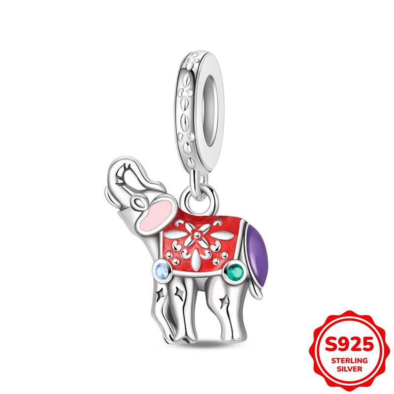 Original Copper Butterfly Animal Pendant Charm Beads Fits 3Mm Bracelet Necklace For Women Luxury Diy Jewelry Making