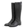 Yves Saint-Laurent Women's Side Gore Jockey Boots, Black, Size 36 Shoes Black leatherUsed