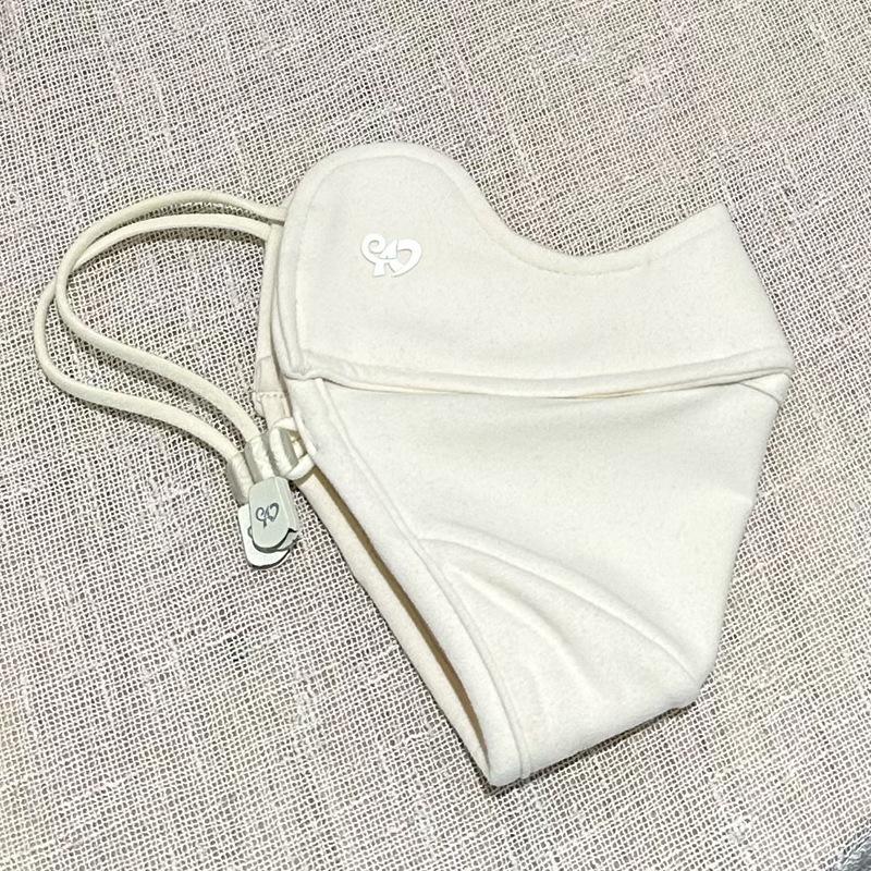 

Winter 2025 Camellia Scent Double-Sided Fleece Face Mask - Windproof & Cold-Proof for Outdoor Cycling