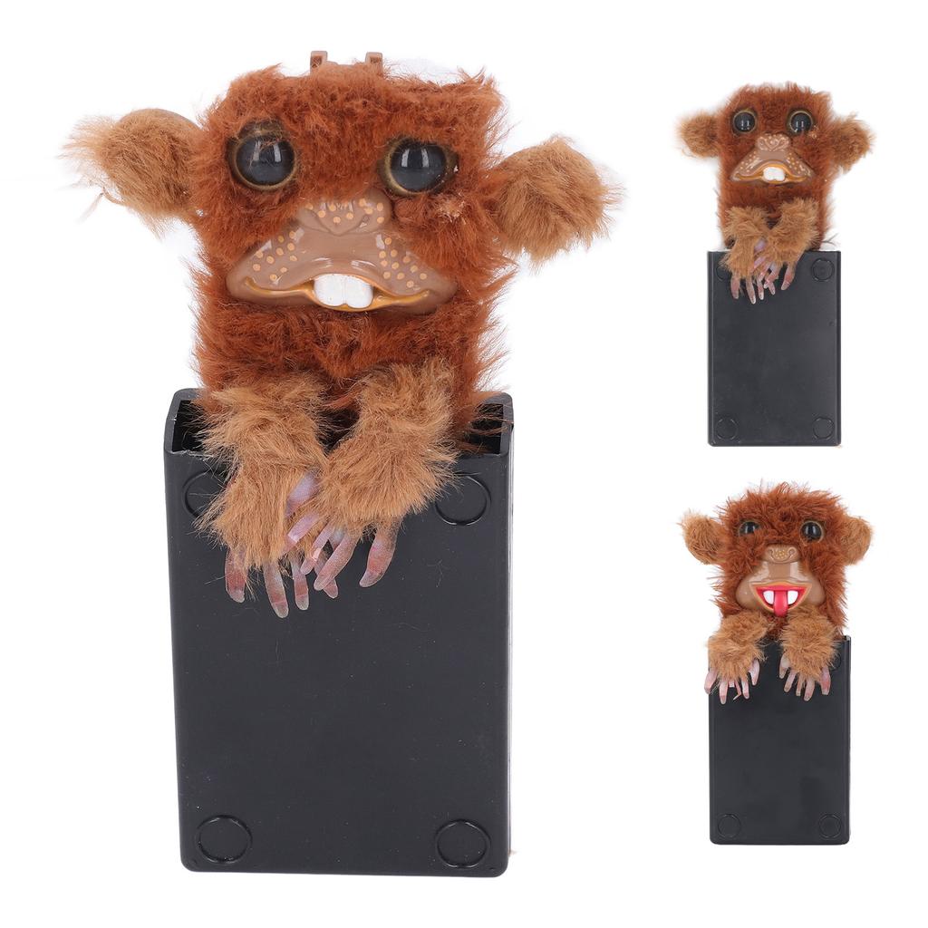 Surprise Prank Monkey Toy Realistic Funny Strengthen Relationships Pop Up Prankster Monkey Plush Dol