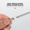120pcs Self-Tapping Screws Cabinet Laminate Shelf Support Pegs with Non-Slip Sleeve Shelves Kitchen Glass Furniture Closet Shelf Pins