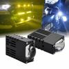 2Pcs 5500K 3000k Projector Lens Work Light Mini Driving Light Spotlights  Car Motorcycle
