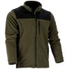 Fleece Sweatshirt. Khaki-Black, "2Xl", Ce, Lahti