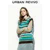 UR Women's 2024 Spring Color-block Textured Knit Sleeveless Vest