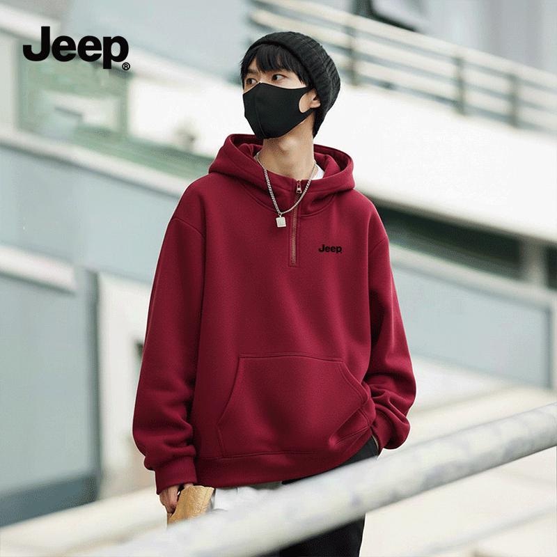 JEEP Men's Hooded Sweatshirt
