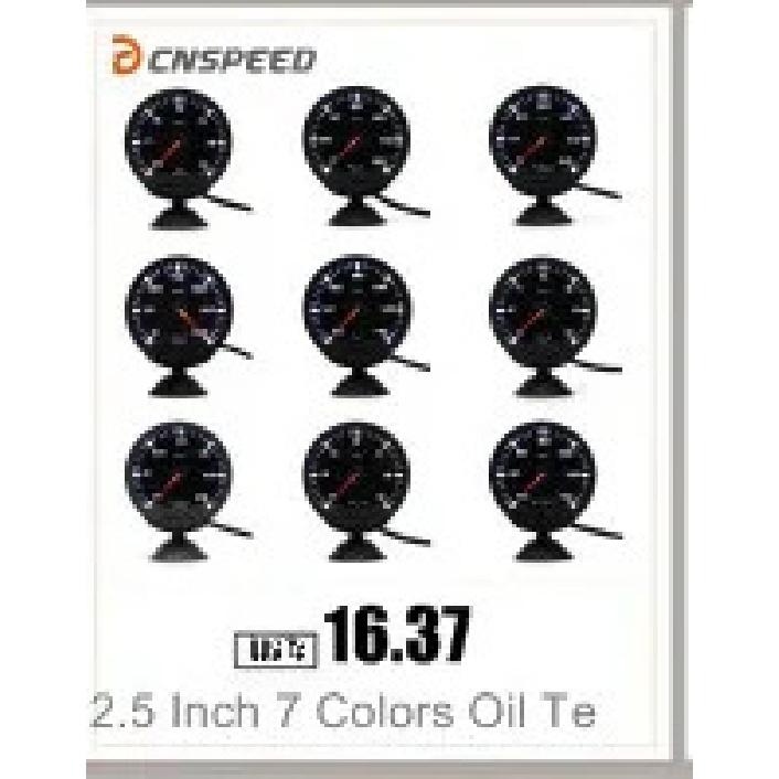 2" 52mm 12v/24v Universal Car Auto 40-120 Celsius Digital Water Temperature Gauge Racing Water Temp Meter With Sensor