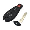Exclusive Chrysler 4+1 Button Smart Key Shell for Two-Door Models