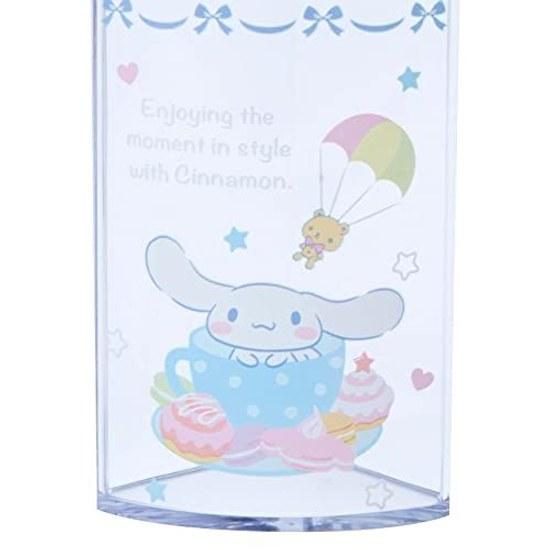 Sanrio Pen Stand Blue Sax Plastic Cinnamoroll 360-Degree Rotating Holder Cosmetics Makeup Brushes Tulle Pet Character 213161