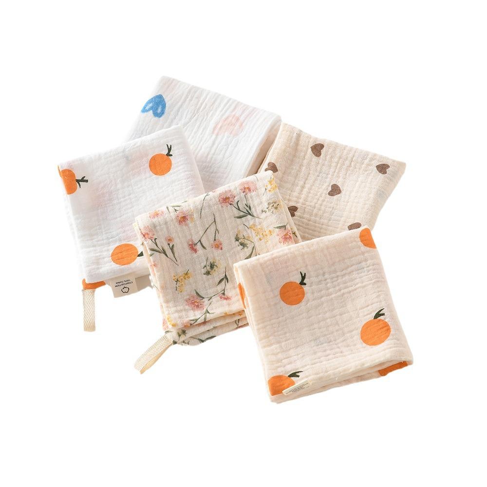 Śliniak dla niemowląt, Ręcznik muślinowy bawełniany dla noworodków, Ręcznik do odbijania dla niemowląt, Chusteczka dla dzieci, Mały kwadratowy ręcznik do mycia twarzy