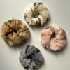 Mosxe Mink Hair Scrunchie (4color)