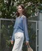 ZEROSTREET [2 Colors] Punched Boatneck Knit & Sleeveless Set
