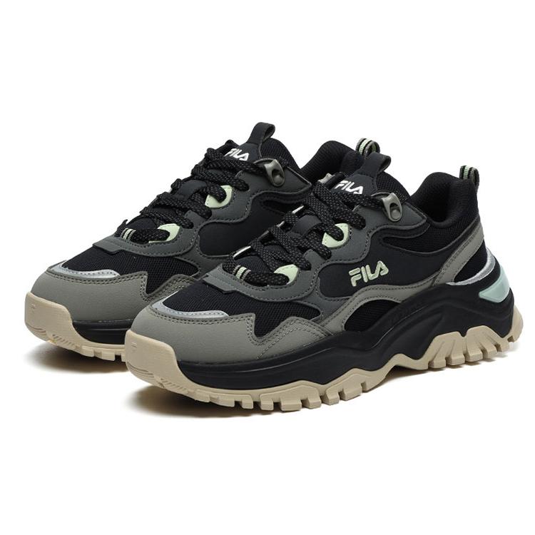 New FILA Nico 'Black Gray Green' Women's F12W211126FBR