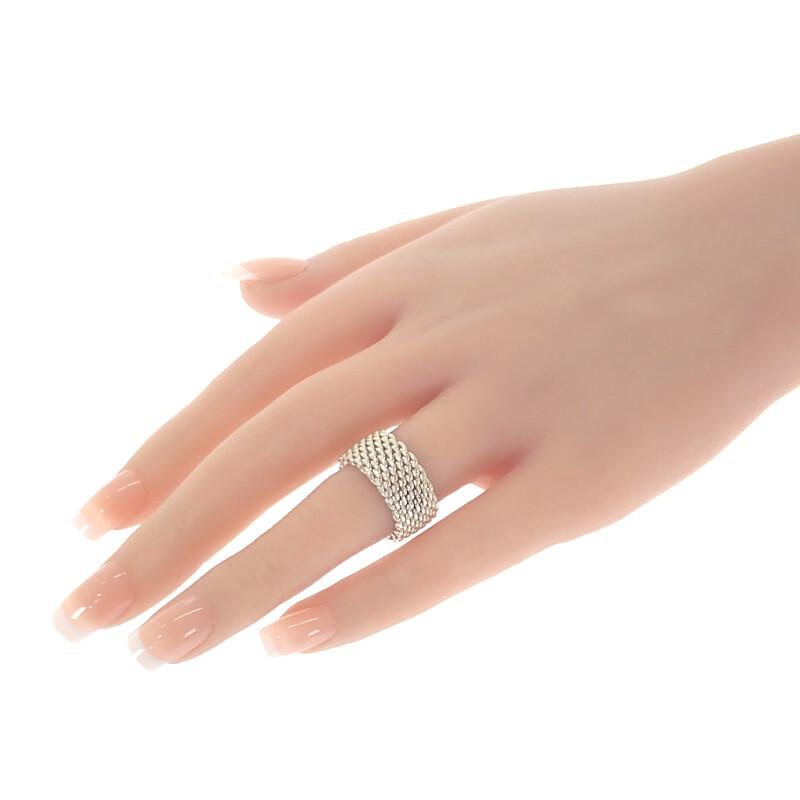 TIFFANY&Co.  #13(JP Size) ring Silver925 Women