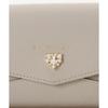 Billfold Long Wallet with Heart Bijou Gray [Samantha Vega] Women's