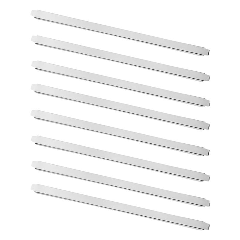 Metal Steam Table Guide Hardware for Food Pan Spacing in Catering Duty and Kitchen Changeover Tasks Daily Use