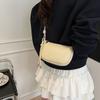 Premium Texture Small Bag Women's Summer New Versatile Fashion Shoulder Messenger Bag Niche Saddle Bag