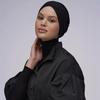 Modal Cotton Stretch Elastic Postpartum Cap - Solid Color Tie-on Indian Hat
