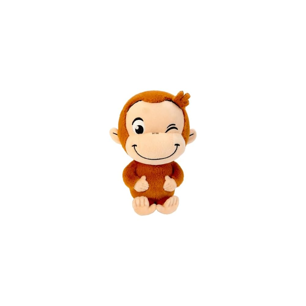 

San Arrow Puppet George Sitting S K-9144 Plush Toy Soft Fabric Child-Friendly Design