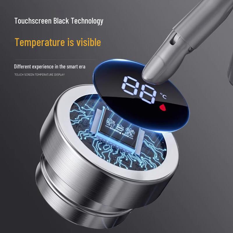 Smart 316 Stainless Steel Tea Infuser Thermos with Temperature Display