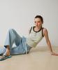 COVERNAT WOMAN Ringer Sleeveless Light Green