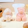 Hold Rose Rabbit Silicone Candle Molds Heart Teddy Bear Resin Moulds Valentine’s Day Gifts Animal Bunny Gypsum Wedding Decor