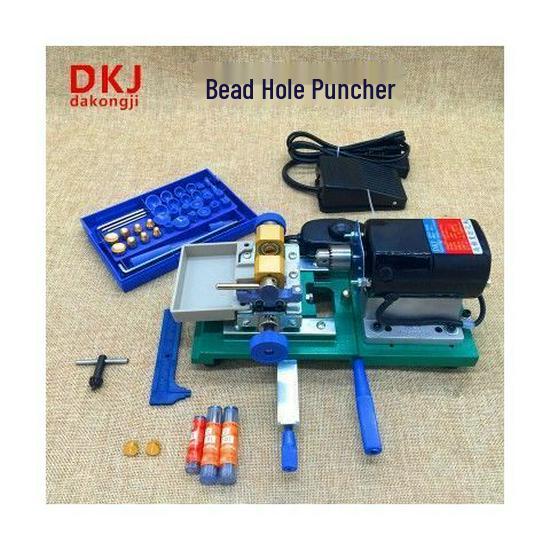 Electric Mini Jade and Bead Drilling Machine for Home Use