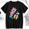 Unikitty Cat T Shirt Movie Cartoon Cute  Funny Tee Man Womens Short Sleeves Gift TShirt