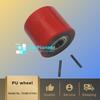 Hydraulic Pallet Truck Wheels Hand Pallet Truck Wheel 70x80-47-20mm PU with Bearings 6204