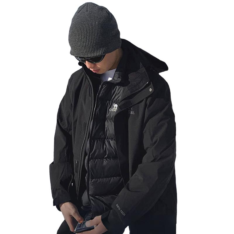 CAMEL Unisex 3-in-1 Outdoor Down Jacket