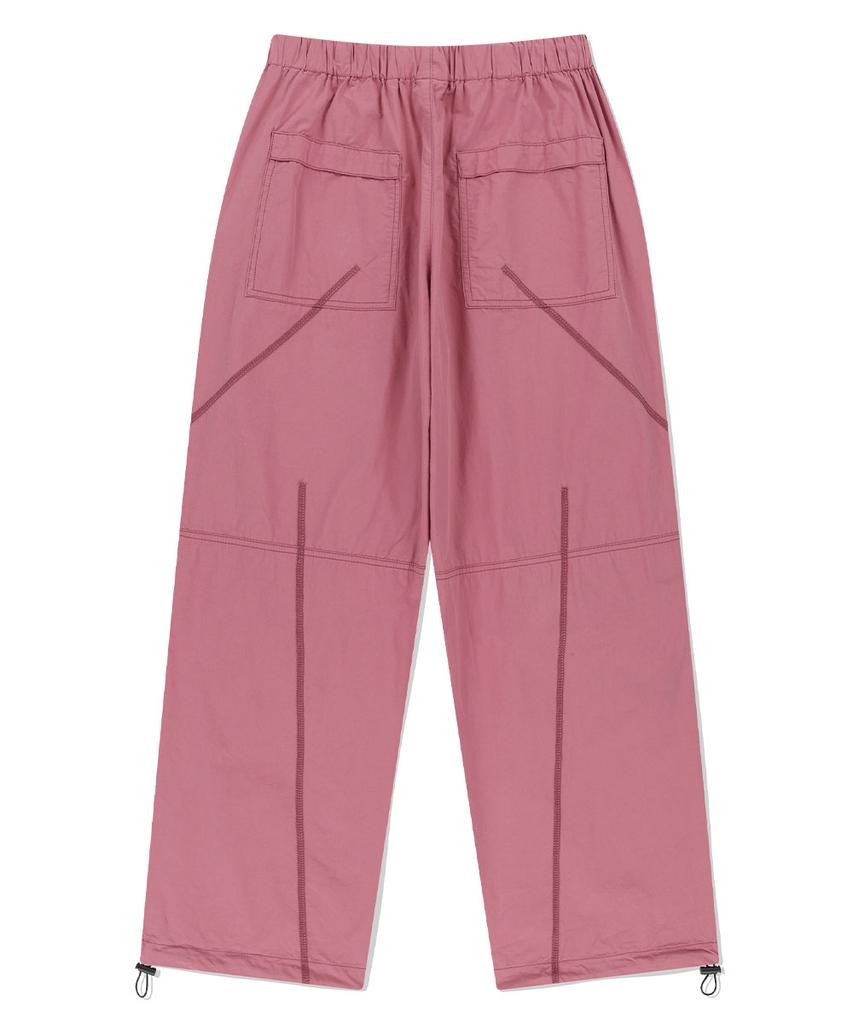 MAHAGRID Cover Stitch Parachute Pant Pink(Mg2Esmpa11A)