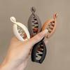 3/4pcs Curved Ponytail Hair Clip Set Matte Plastic Women'S Styling Hairpins Easy-To-Use Additions for Daily Commute