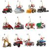 Engineering Cars Cars Hanging Pendants Handmade Engineering Cars Ornaments  Christmas