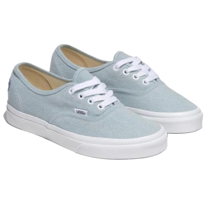 Vans Authentic Series Abrasion Resistant Low Top Canvas Shoes Unisex Blue Sneakers VN000BW5LNV1