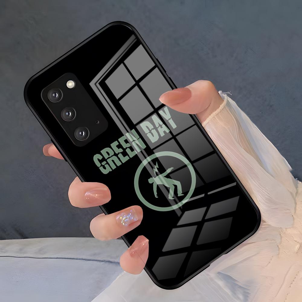 Band Green Day Phone Case For Samsung S26 S25 Plus S20 S20 Plus S22 Ultra S23 FE S21 Plus S21 Ultra Glass Cover