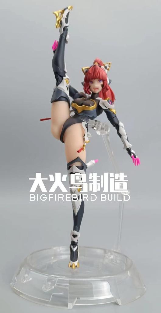 Daihidori Toys Sexy Beautiful Female Science Cat Girl Hinata Himawari Seamless Articulated Action Figure "AC"