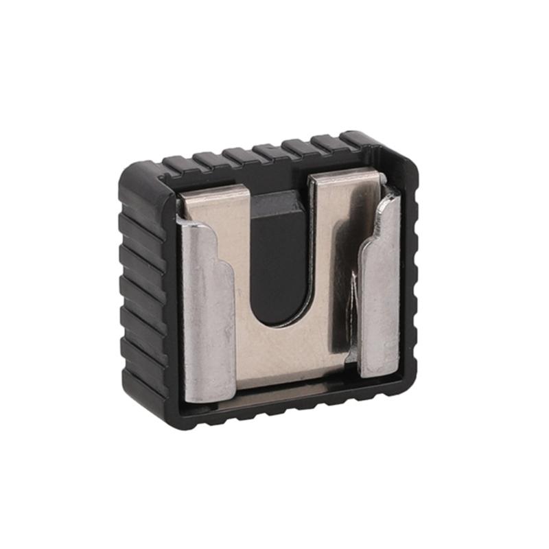

Professional Flashlight Base Support Bracket with Hot Shoe Adapter 1/4 Tripod Screw for Flashes Tripod 1