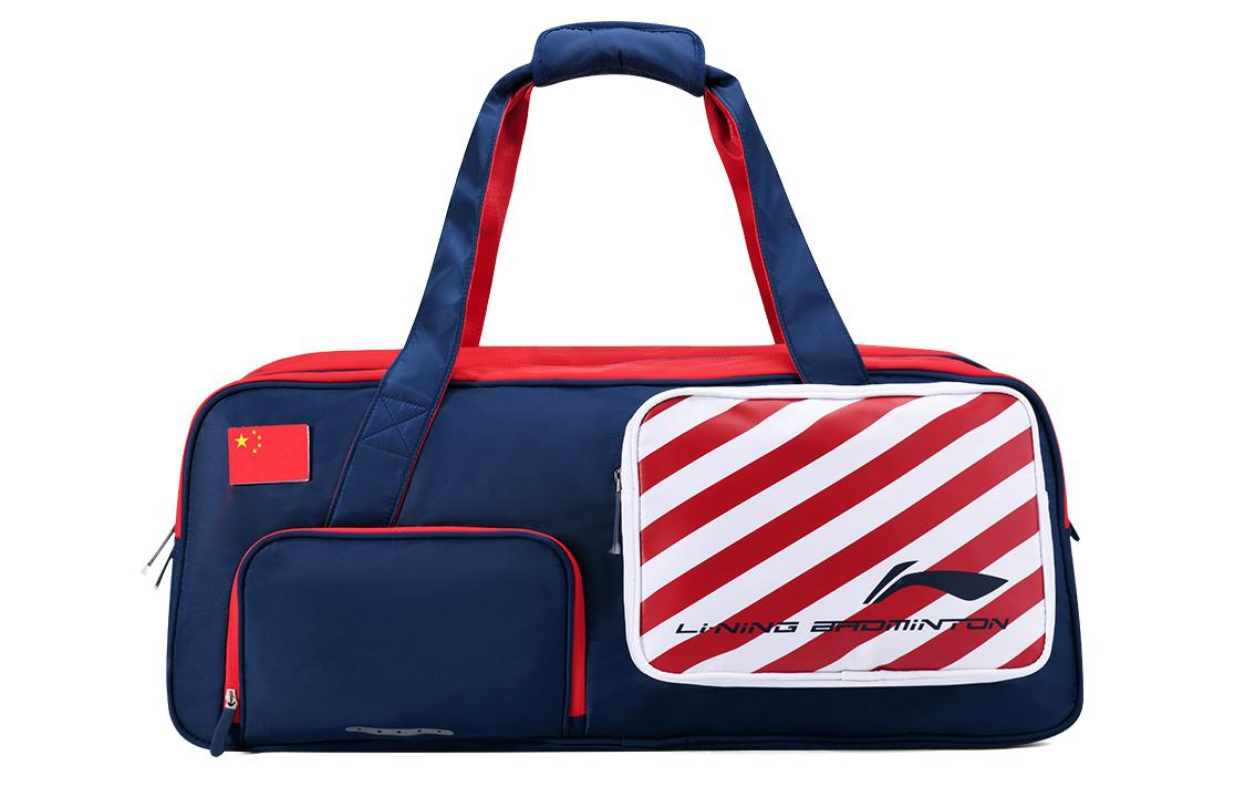 Li Ning Polyamide Badminton Racket Bag Unisex Blue Red ABJR020-2