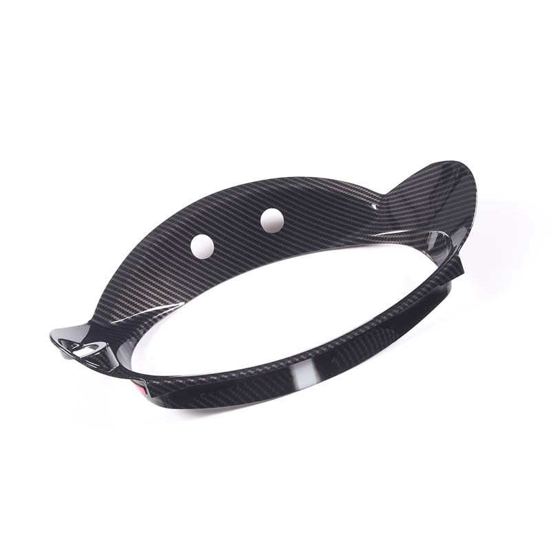 ABS Carbon Fiber/Red For Subaru BRZ  For Toyota 86  Car Dashboard trument Frame Cover Trim Sticker Car Accessorie ABS Carbon fiber