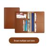 PU Leather Passport Holder & Travel Wallet Set - Multi-Function Passport Bag & Card Holder
