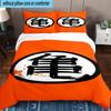 3PCS Goku Anime 3pcs Bedding,Including 3PCS Duvet Cover And 2pcs Pillowcases Perfect for Christmas,Ideal for Bedroom, Dormitory