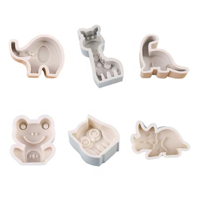 Animal Series Fondant Mold Biscuits Mold DIY Cartoon Press Baking Mold Birthday Cookie Tools Cake Decorating Tools