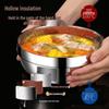 Shu Chu 304 Stainless Steel Double-Layer Insulated Bowl