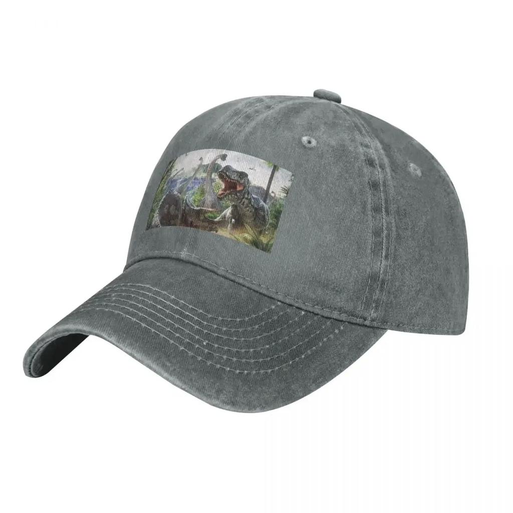 Dinosaur Battle Cowboy Hat Luxury Brand Rave Mens Women's