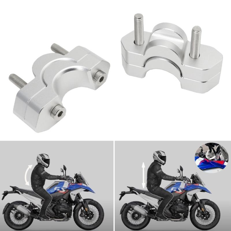 Motorcycle Handlebar Mount Aluminum Alloy Handle Clamp Adjustable Handlebar Mount Simple Installation Suitable for R1300